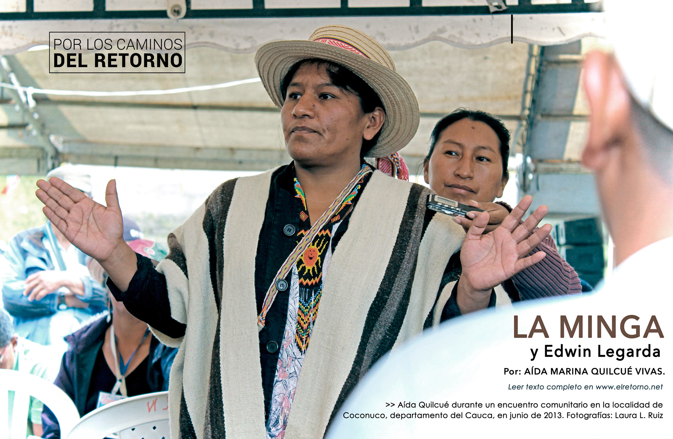 LA MINGA Y EDWIN LEGARDA