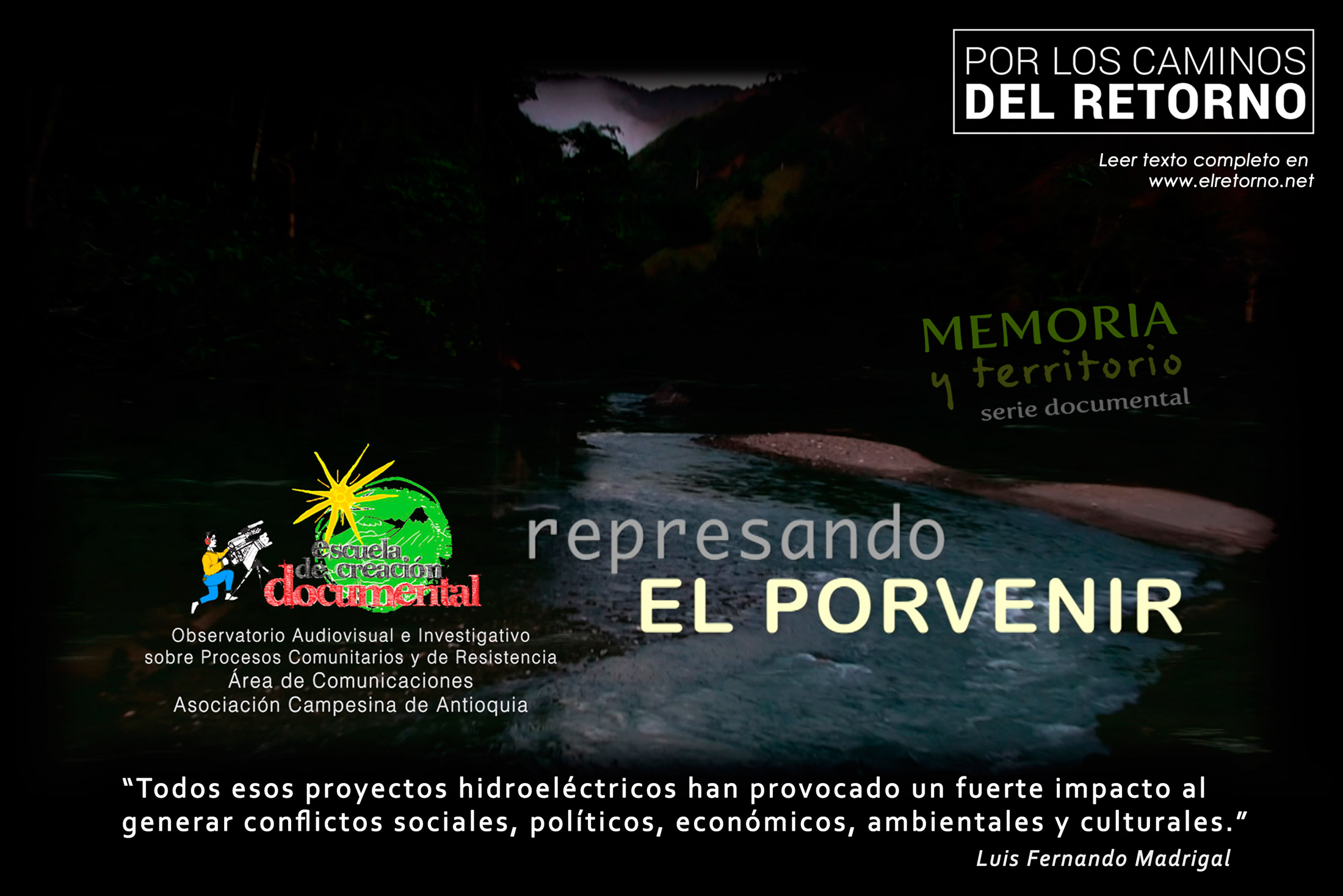 REPRESANDO EL PORVENIR